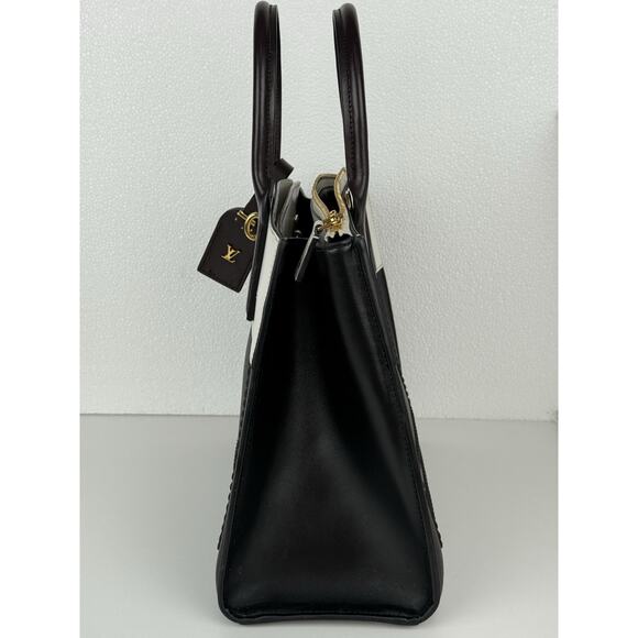 Louis Vuitton City Steamer Mm Monogram Black & White Shoulder Bag L3 - Picture 4 of 16